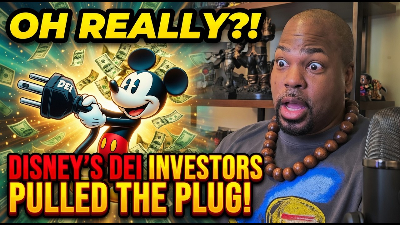 Disney's DEI Investors Just PULLED THE PLUG on WOKE?!