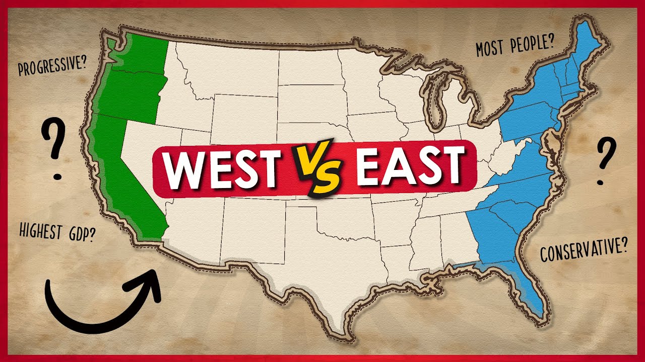 How Do The East Coast And West Coast Compare Usa Youtube