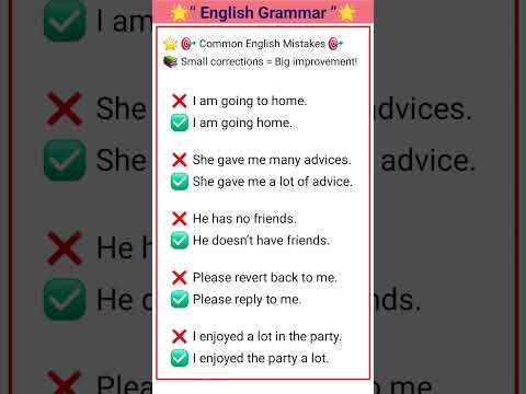 Common English Mistakes🎯 Big improvement! #englishgrammar #explore  #spokenenglish #englishspeaking