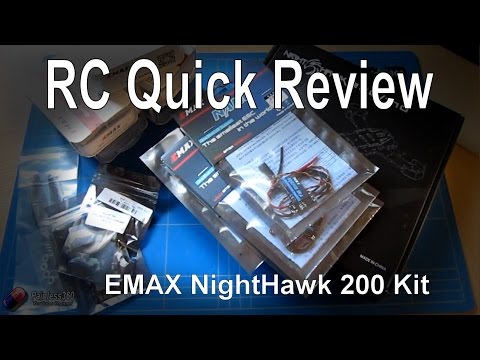 RC Quick Reviews: EMAX NightHawk 200 Kit Review (supplied by Banggood.com)