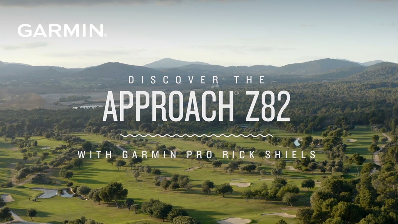 Garmin Approach Z82 Golf Range Finder: Watch Rick Shiels Gauge Shots with  Laser Accuracy