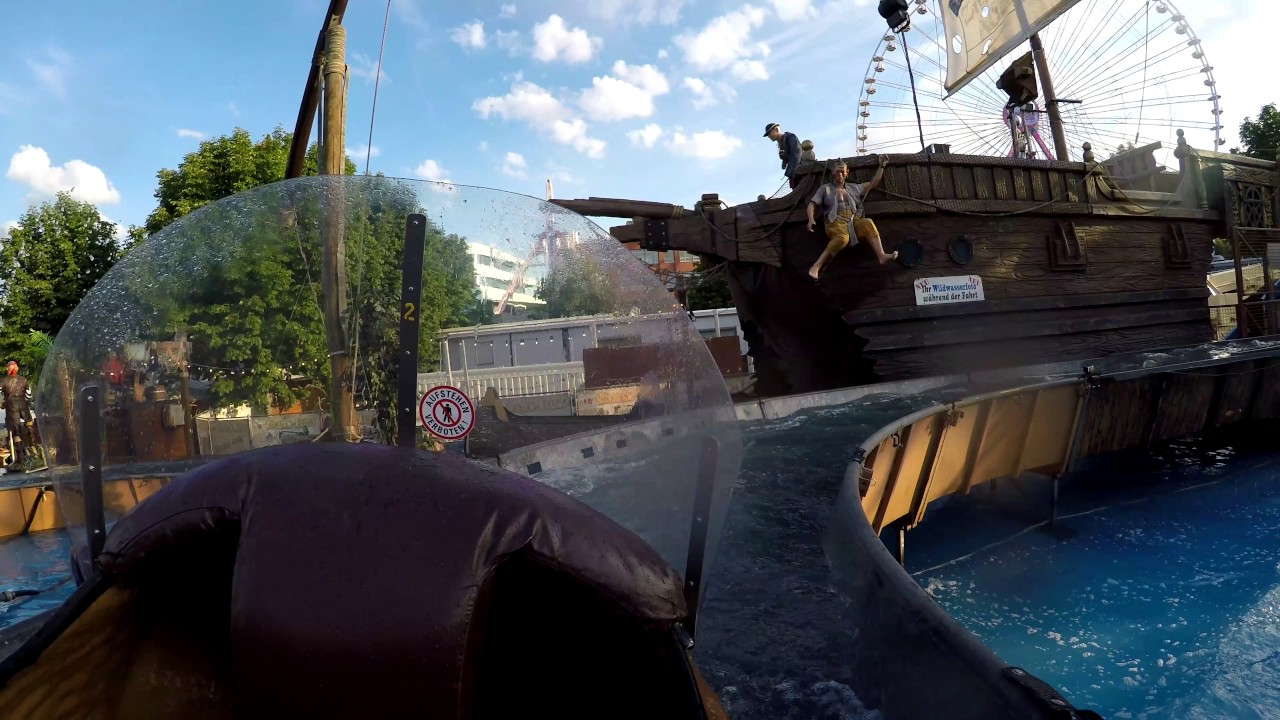 Piratenfluss – Heitmann-Schneider (onride) Kiliani-Volksfest Würzburg 2017