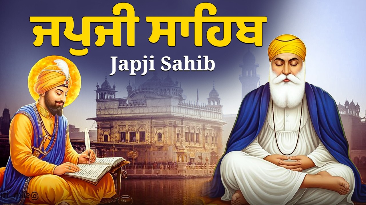 Morning Prayer (ਜਪੁਜੀ ਸਾਹਿਬ )Japji Sahib - ਬਹੁਤ ਹੀ ਮੀਠੀ ਆਵਾਜ਼ ਵਿਚ - Lyrical Video #sikhprayer #nitnem
