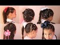 PEINADOS BONITOS PARA LA ESCUELA l GIRLS HAIRSTYLES FOR SCHOOL