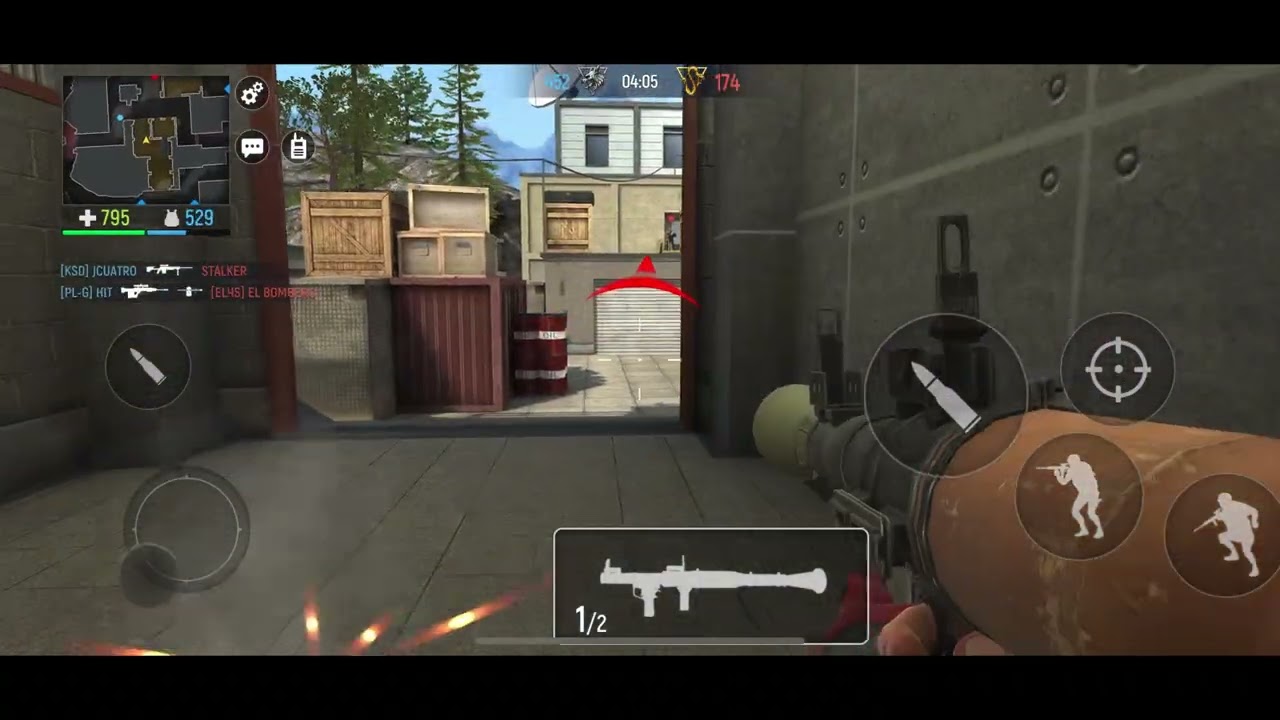 Modern Ops -Team Deathmatch Vs 2 Players Intense Gaming #modernops #bleedmodernops #youtube #gaming 