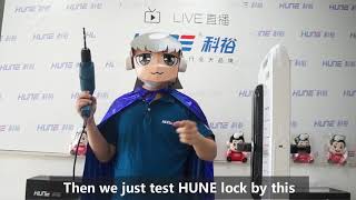 Digital Door Lock Safety Test | HUNE Lock screenshot 2