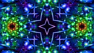 Psychedelic Kaleidoscope HD Fractal Animation
