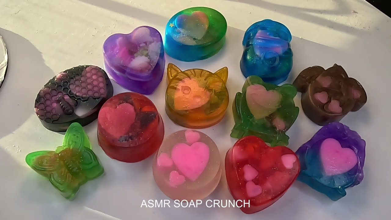 SOFT Soap Cutting ASMR Satisfying Sounds