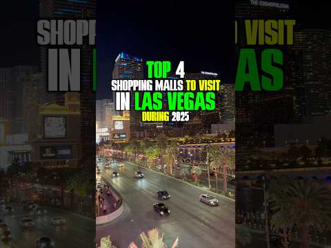My Top 4 Shopping Malls To Visit In Las Vegas Vegas LasVegas What Mall Do You Like Best And Why 