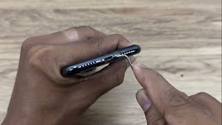 Satisfying Relaxing With Phone Charging port Cleaning