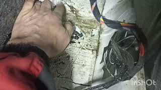 IZH 27175, aka the Kabluk. A screw in the wiring.