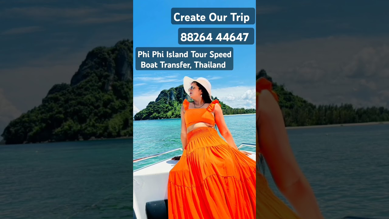 Phi Phi Island Tour, speed boat transfer, Phuket Thailand