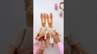 Look at This Adorable Bunny Family! 🐰🤍 | Mom, Dad & Two Little Bunnies