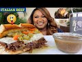 ITALIAN BEEF SANDWICH MUKBANG