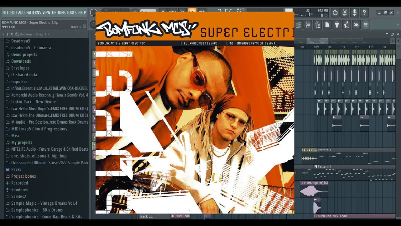 Bomfunk MC's - Super Electric FL Studio