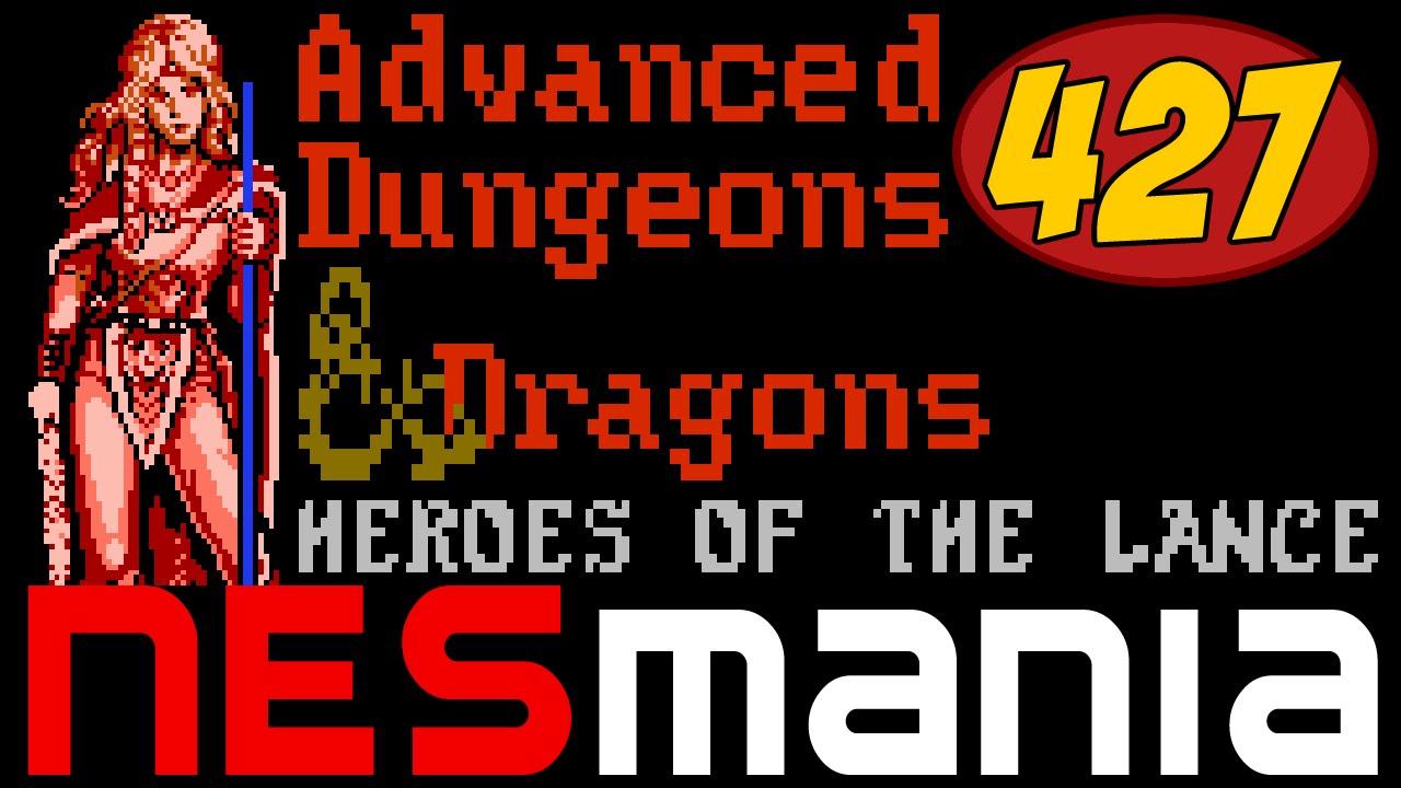427/714 Advanced Dungeons & Dragons: Heroes of the Lance - NESMania