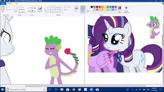 Speedpaint Meeting Spike (MLP AU TWABA)