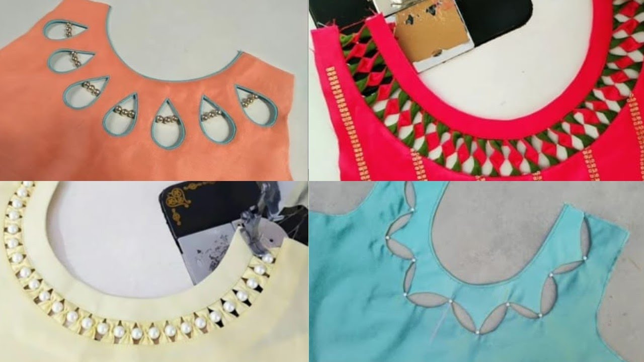 Beautiful Trending Neck Designs 2023🔥 Latest Kmeez Gala Designs YouTube