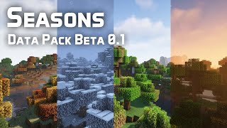 Seasons for Minecraft Data Pack Beta Trailer