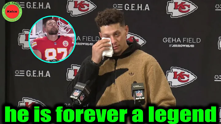 Patrick Mahomes emotionally announces Travis kelce's retirement in interview Chiefs loss Texans