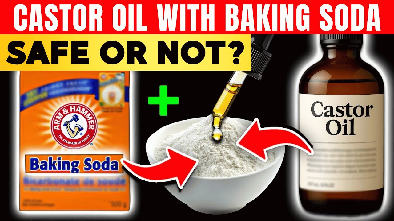 Mix Castor Oil With Baking Soda: Benefits, Risks, and Safer Use