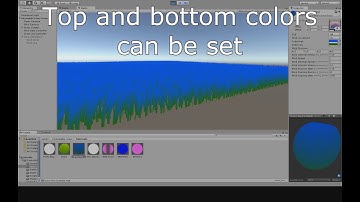 Controllable Unity grass tool