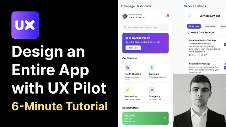 Design an Entire App in Minutes with AI | UX Pilot Review