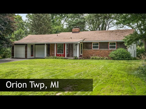 2620 Gorlad Street, Orion Twp, MI home video tour