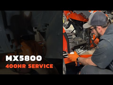 Kubota MX-Series | MX5800 Complete Service and Maintenance