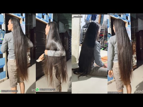 MOM'S SUPER LONG RAPUNZEL HAIR CUT SHORT