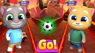 Talking Tom Time Rush Summer Of Sports - Superhero Bem vs Champion Hank - Android iOS