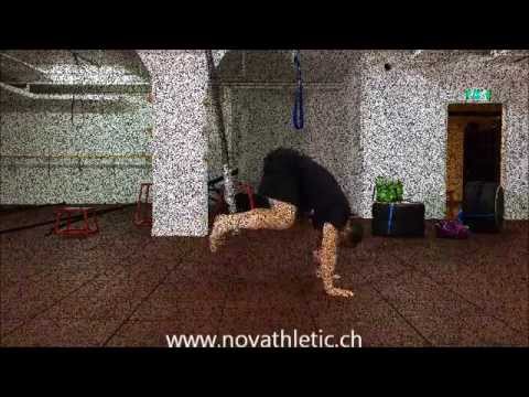 Bar Pull Over Push Up