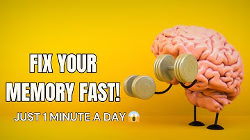 Do This Exercise for 1 Minute a Day and Regain Your Memory Like Never Before!