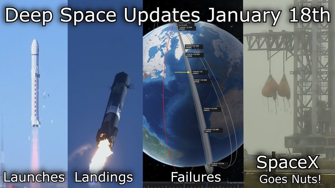 Spaceflight Kills Your Blood Cells, SpaceX's Big Balls and Other Deep Space Updates January 18th | January 18, 2022 | Scott Manley
