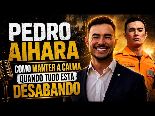 PEDRO AIHARA | COMO MANTER A CALMA QUANDO TUDO ESTÁ DESABANDOl | Papo de Falcão EP.24