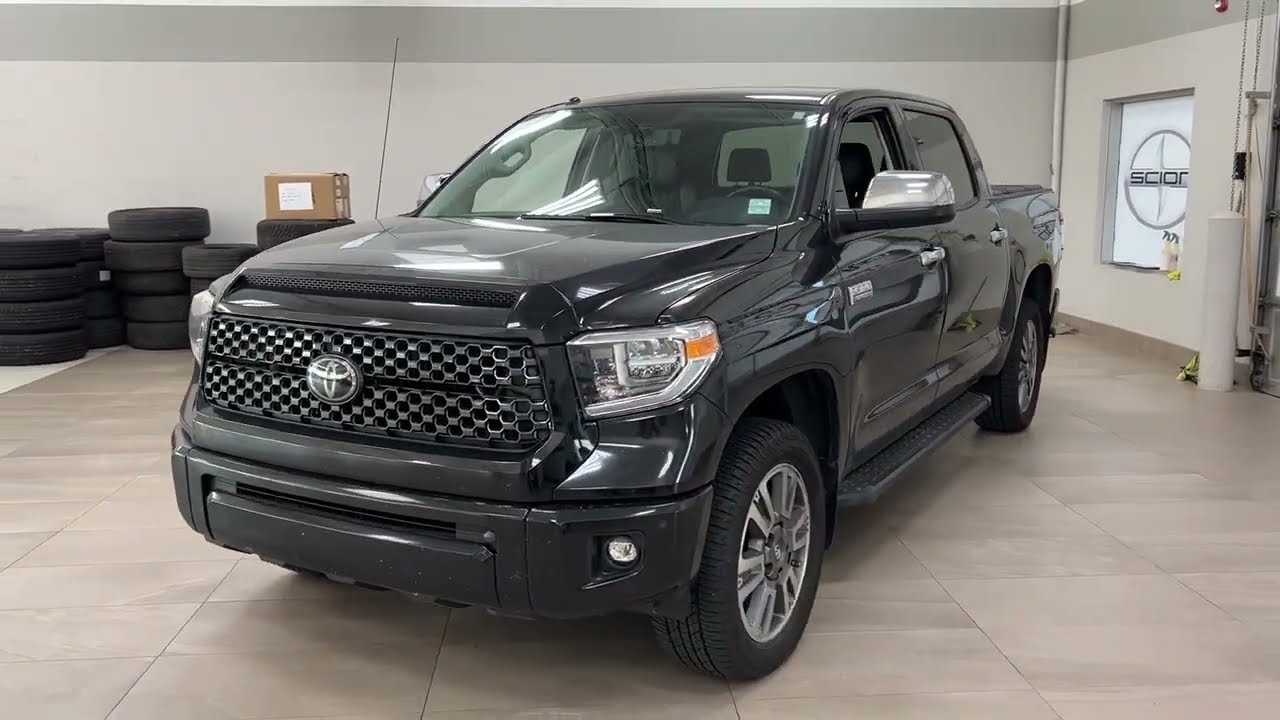 2018 Toyota Tundra Platinum Review YouTube