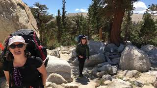 John Muir Trail Part 1: Cottonwood Lakes to Tyndall Creek