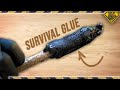 Make Survival Glue With Sap and Charcoal