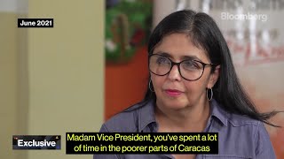 Venezuelas Acting President Delcy Rodriguez In 2021 Interview