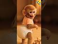 He Farted... Then Bursted Into Laughter !😂🐒#shorts#youtubeshorts #shortvideos