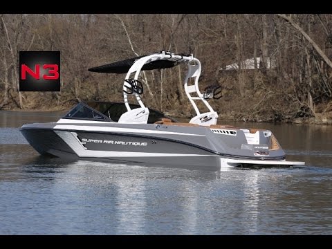 2017 Super Air Nautique 210 Tungsten Grey On Water Youtube