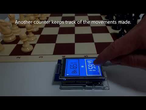 Arduino UNO TFT LCD Chess Clock