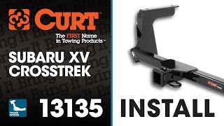 Trailer Hitch Install: CURT 13135 on a Subaru XV Crosstrek