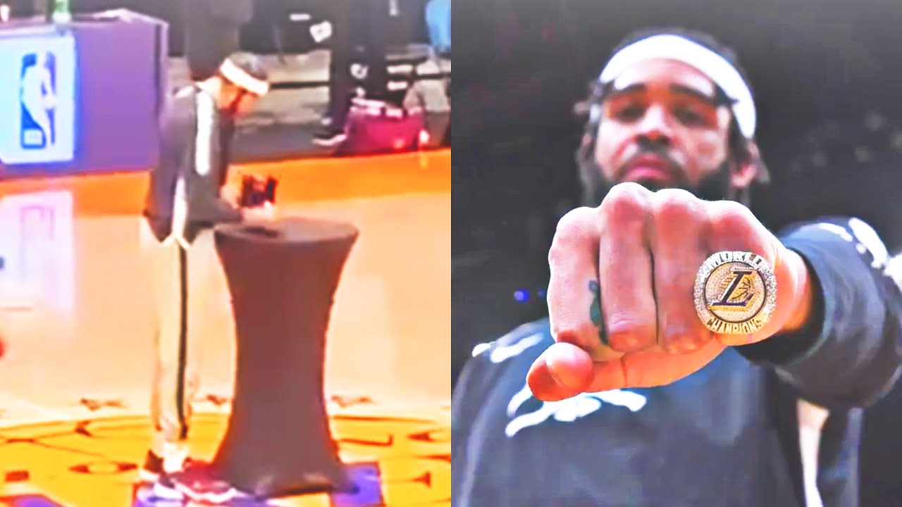 Javale McGee Finally Received His Championship Ring From The Lakers