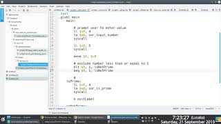 [Illustration] MIPS Assembly Language: Checking if Input Integer is Prime Number Using Loops