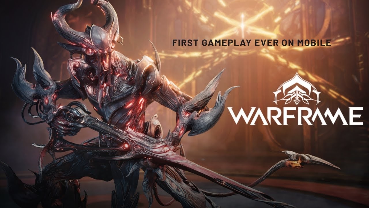 Warframe mobile first gameplay in mobile 😅😅😅. #gaming #games # warframe