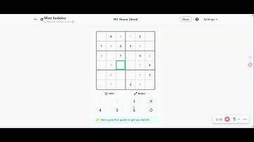 LinkedIn Mini Sudoku #81 House | Today