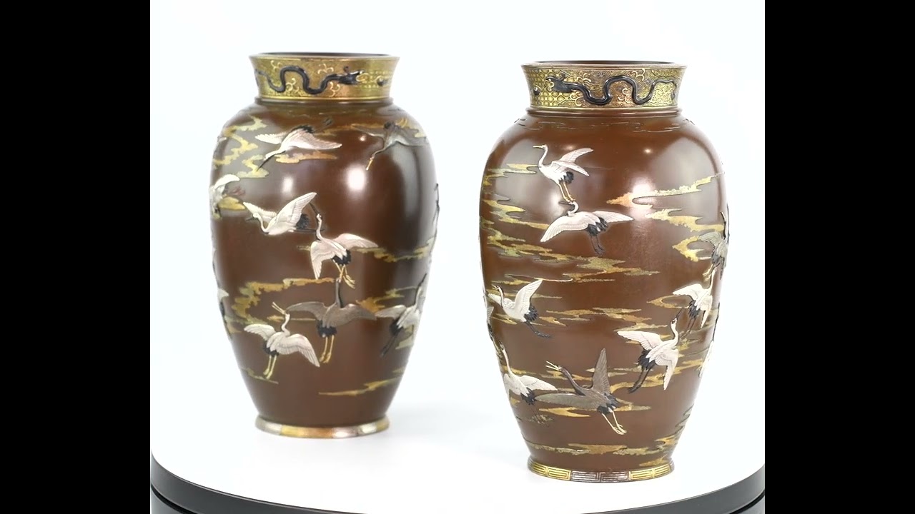 Fascinating Japanese Bronze and Mixed Metal Vases | Steve Sly