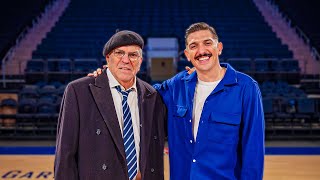 Surprising My Dad At The Garden