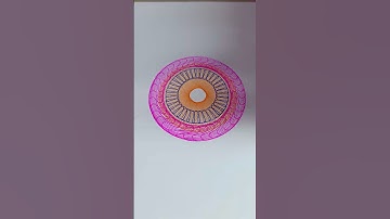 Spirograph drawing Part 10 #art #spirograph #asmr
